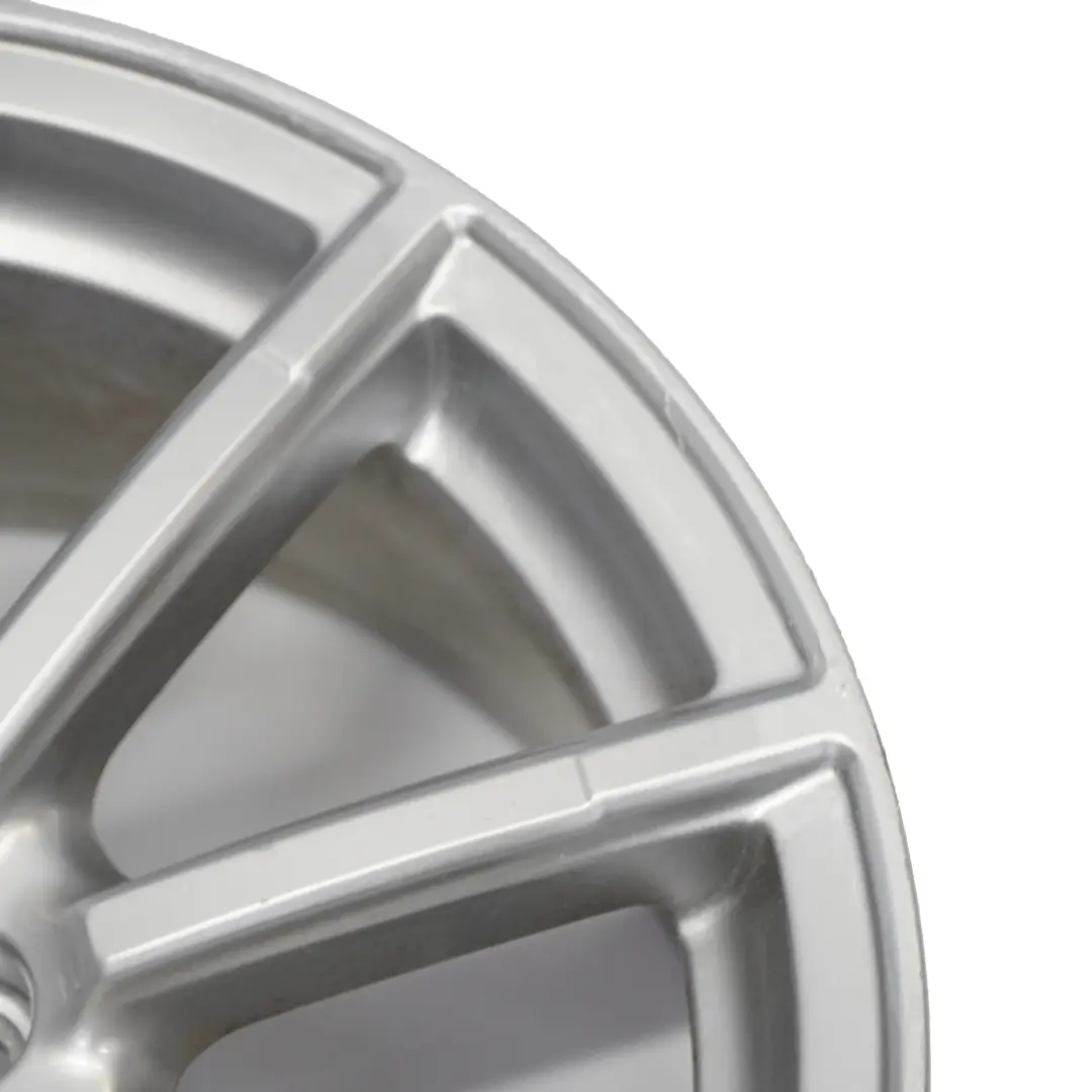 Audi A1 8X Silver Alloy Wheel Rim 17" 7.5J ET:36 10-Spoke - SKU 8X0601025BM-1 - Part number 8X0601025BM