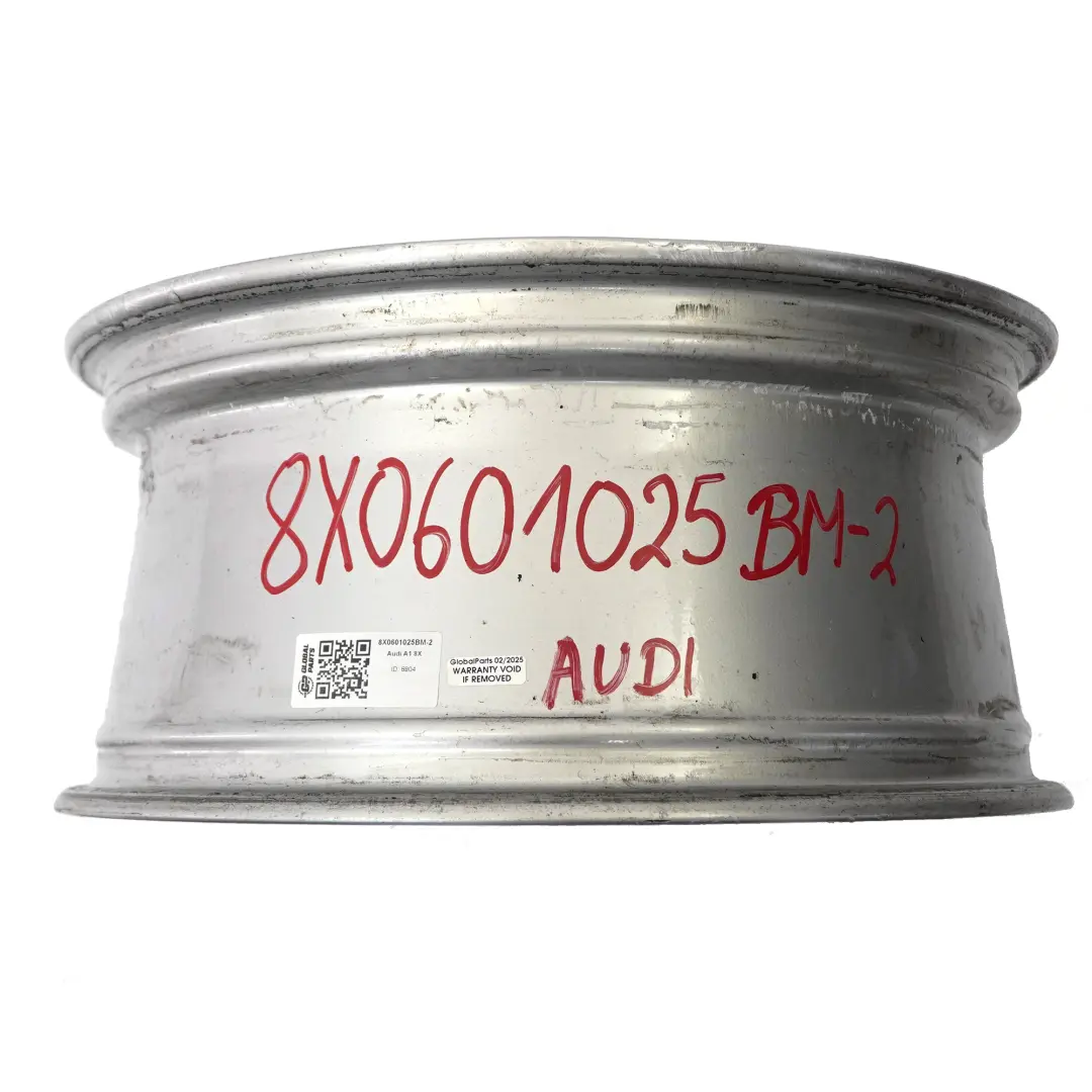 Audi A1 8X Jante En Alliage Argenté 17" 7.5J ET:36 10 Branches - SKU 8X0601025BM-2 - Numéro de pièce 8X0601025BM