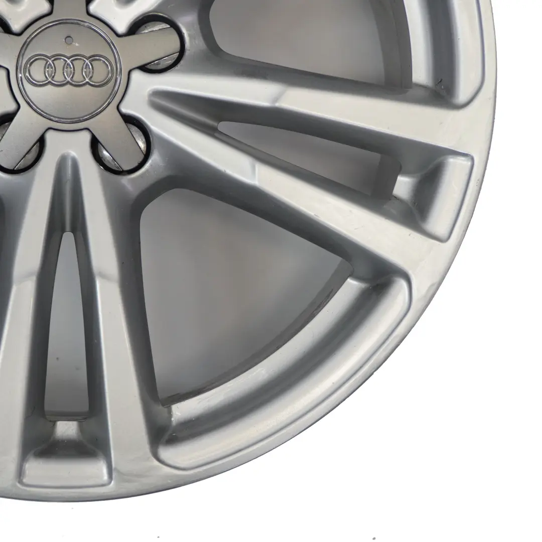Alloy Wheel Rim 17" 7.5J ET34 Double Star Spoke to Audi A1 8X Silver with Part number 8X0601025BR Audi A1 8X Silver Alloy Wheel Rim 17" 7.5J ET34 Double Star Spoke - SKU 8X0601025BR-1 - Part number 8X0601025BR