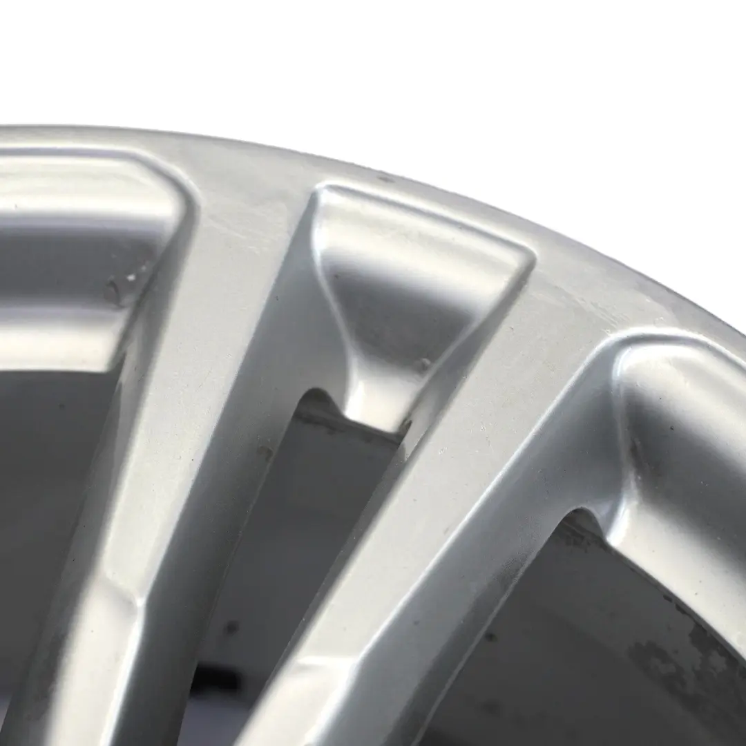 Audi A1 8X Argento Cerchio Lega 17" 7.5J ET34 Doppia Stella A Raggi - SKU 8X0601025BR-1 - Numero di parte 8X0601025BR