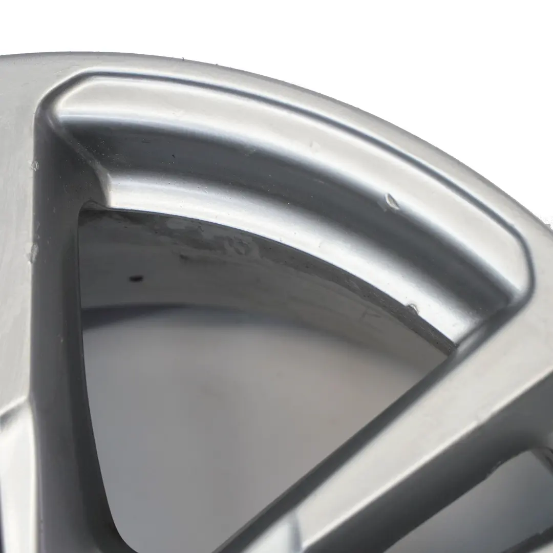 Audi A1 8X Silver Alloy Wheel Rim 17" 7.5J ET34 Double Star Spoke - SKU 8X0601025BR-2 - Part number 8X0601025BR
