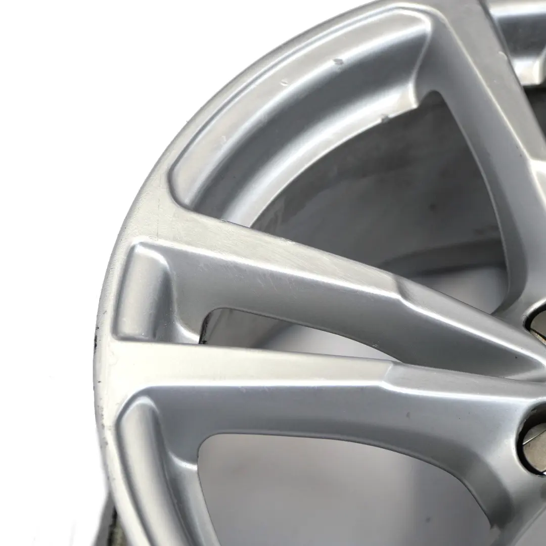 Audi A1 8X Jante En Alliage Argenté 17" 7.5J ET34 Double Star Spoke - SKU 8X0601025BR-2 - Numéro de pièce 8X0601025BR