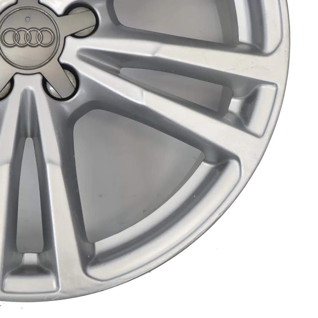 Alloy Wheel Rim 17" 7.5J ET34 Double Star Spoke to Audi A1 8X Silver with Part number 8X0601025BR Audi A1 8X Silver Alloy Wheel Rim 17" 7.5J ET34 Double Star Spoke - SKU 8X0601025BR-3 - Part number 8X0601025BR