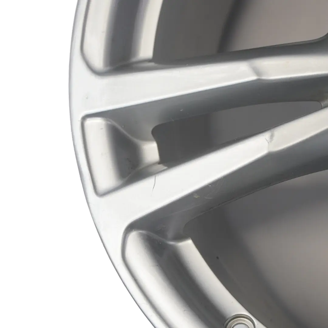 Audi A1 8X Silver Alloy Wheel Rim 17" 7.5J ET34 Double Star Spoke - SKU 8X0601025BR-3 - Part number 8X0601025BR