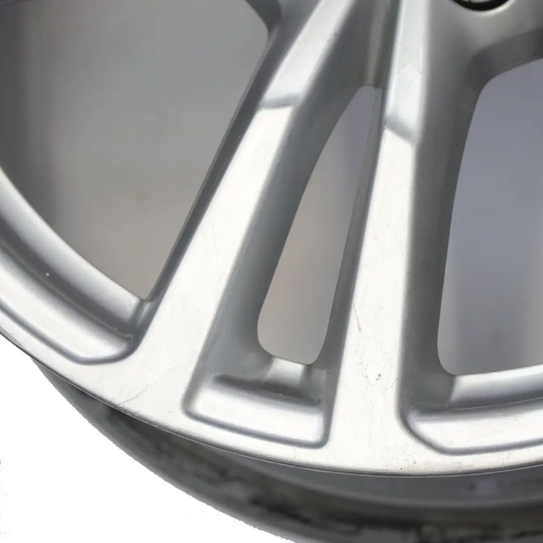 Alloy Wheel Rim 17" 7.5J ET34 Double Star Spoke to Audi A1 8X Silver with Part number 8X0601025BR Audi A1 8X Silver Alloy Wheel Rim 17" 7.5J ET34 Double Star Spoke - SKU 8X0601025BR-3 - Part number 8X0601025BR