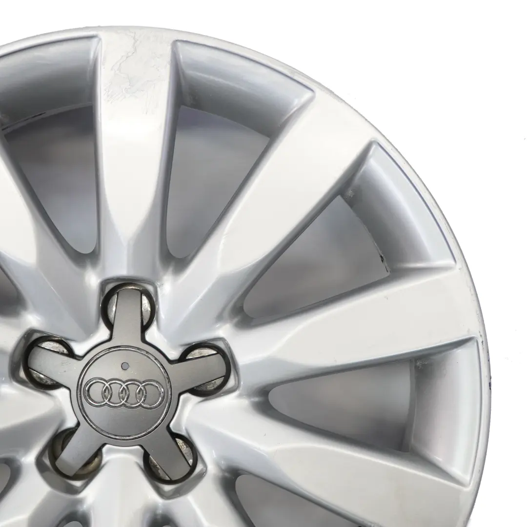 Audi A1 8X Jante En Alliage Argenté 16" 7J ET34 10 Branches - SKU 8X0601025G-2 - Numéro de pièce 8X0601025G