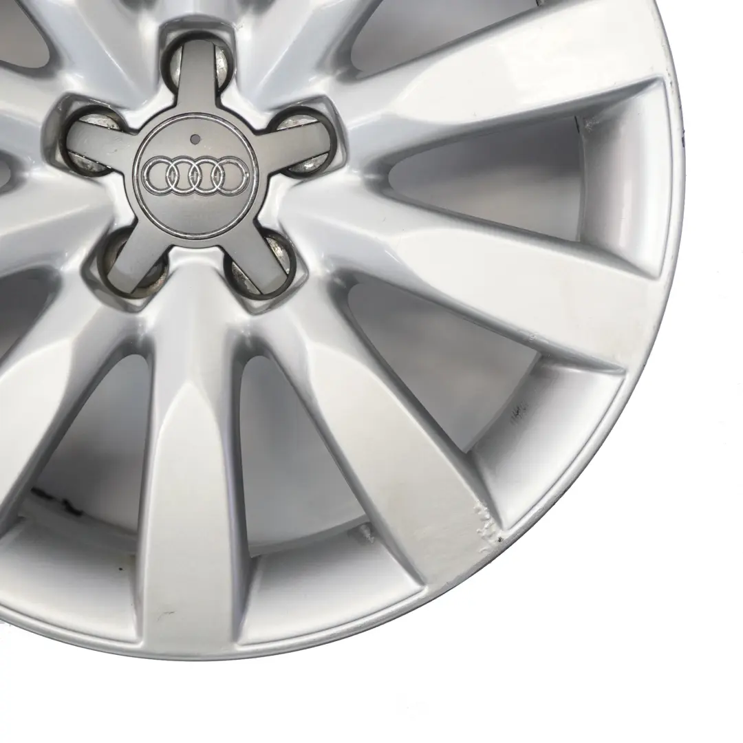 Audi A1 8X Jante En Alliage Argenté 16" 7J ET34 10 Branches - SKU 8X0601025G-2 - Numéro de pièce 8X0601025G