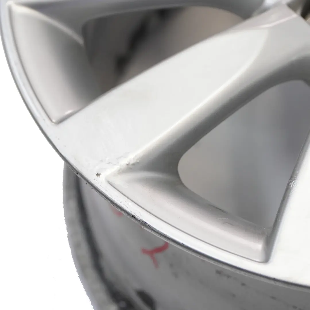 Cerchio In Lega Argento 16" 7J ET34 A 10 Razze per Audi A1 8X con numero di parte 8X0601025G Audi A1 8X Cerchio In Lega Argento 16" 7J ET34 A 10 Razze - SKU 8X0601025G-2 - Numero di parte 8X0601025G