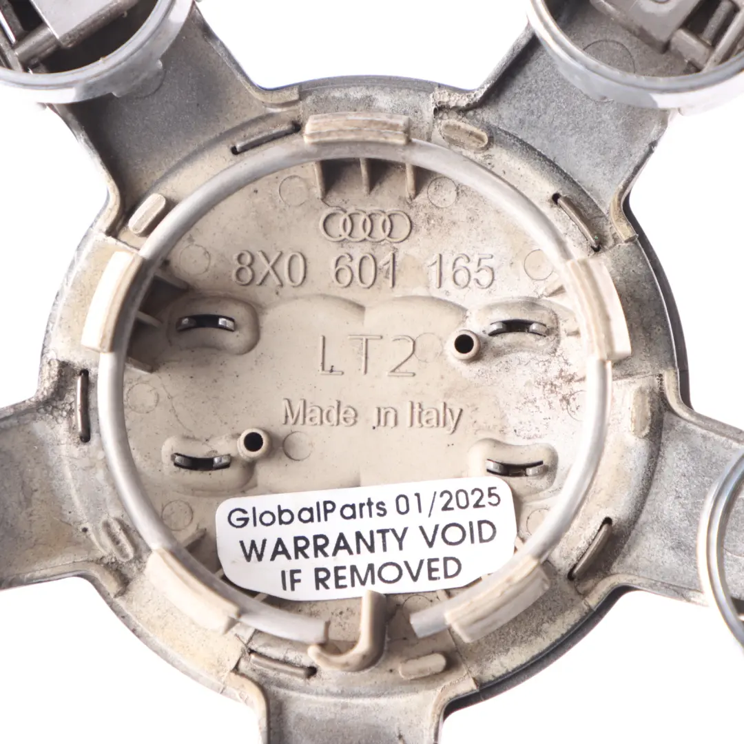 Audi A1 8X Enjoliveur Central De Roue Argenté - SKU 8X0601165 - Numéro de pièce 8X0601165