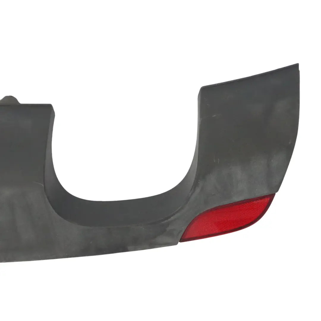 Audi A1 8X Diffusore Paraurti Posteriore Pannello Inferiore Centrale - SKU 8X0807421A - Numero di parte 8X0807421A