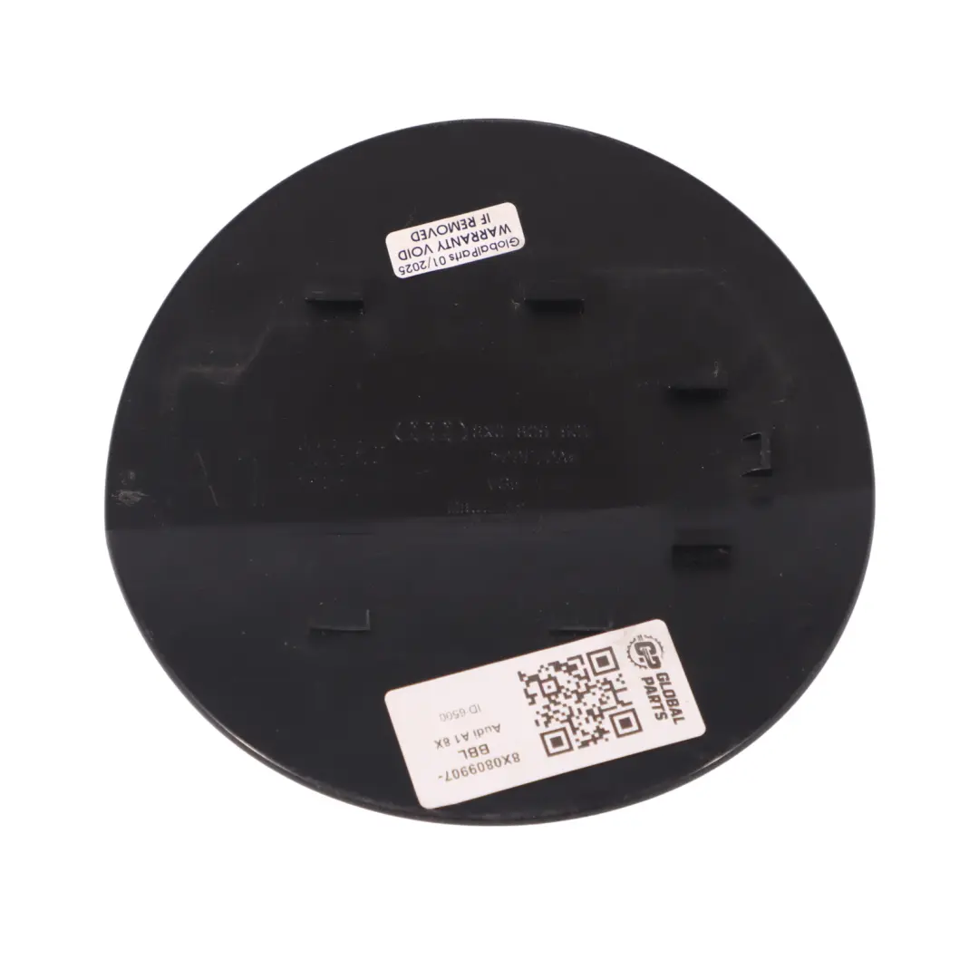  Couvercle trappe remplissage carburant Audi A1 8X Noir brillant - LY9B 8X0809907 - SKU 8X0809907-BBL - Numéro de pièce 8X0809907-BBL
