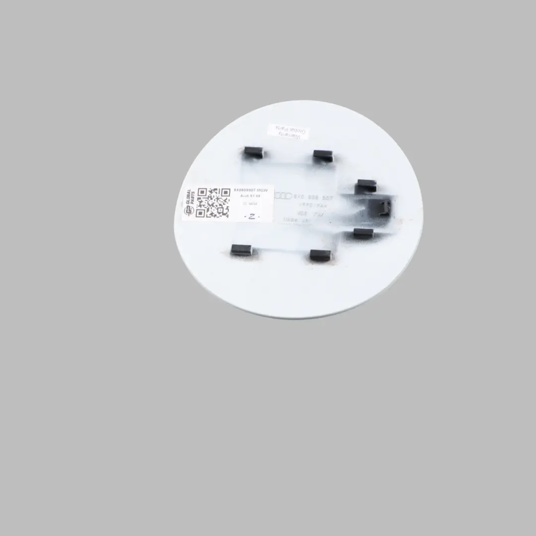 Audi A1 8X Coperchio Tappo Sportello Carburante White Pearl - S9R - SKU 8X0809907-MGW - Numero di parte 8X0809907