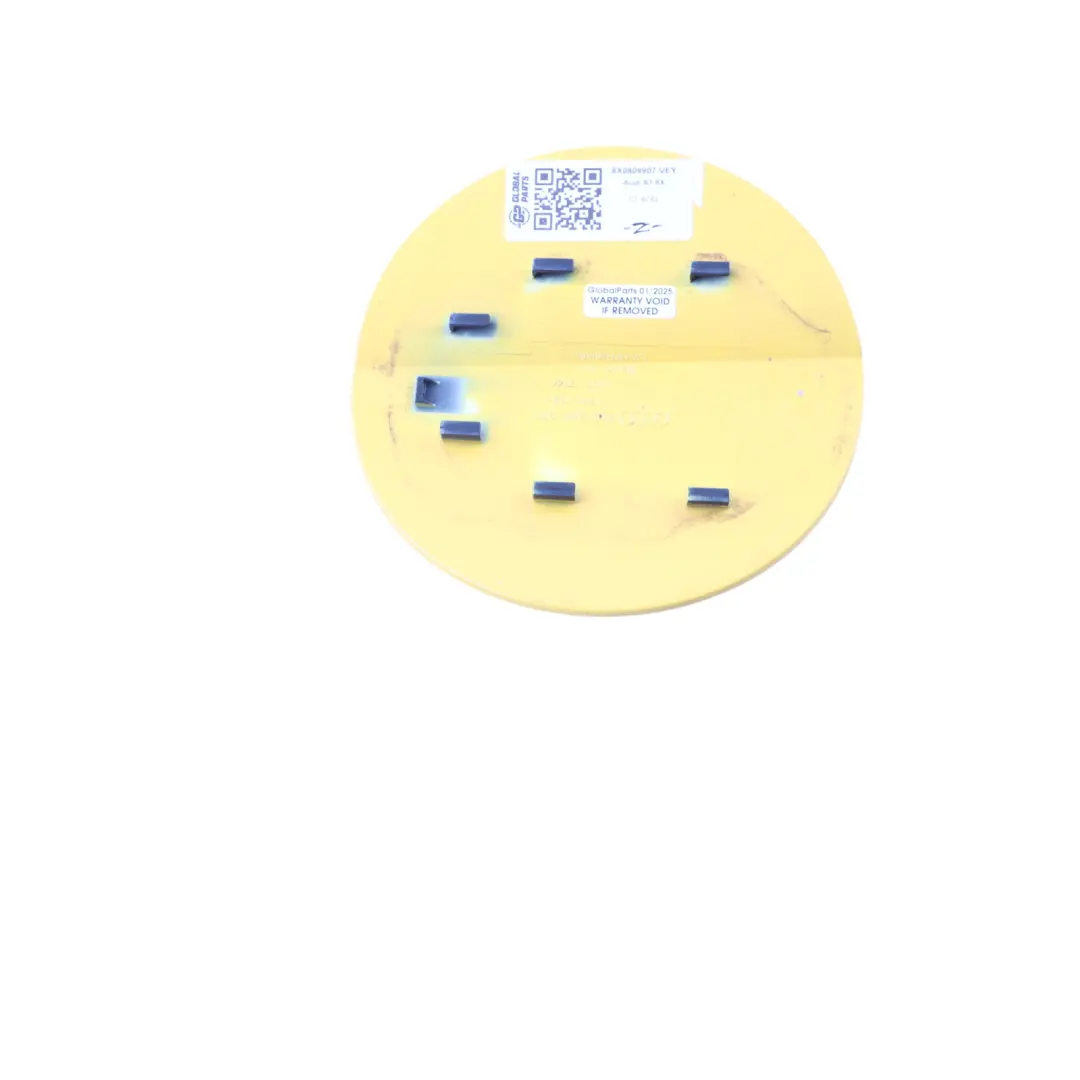 Audi A1 8X Fuel Fill In Flap Cap Cover Nano Vegas Yellow - Z1A - SKU 8X0809907-VEY - Part number 8X0809907