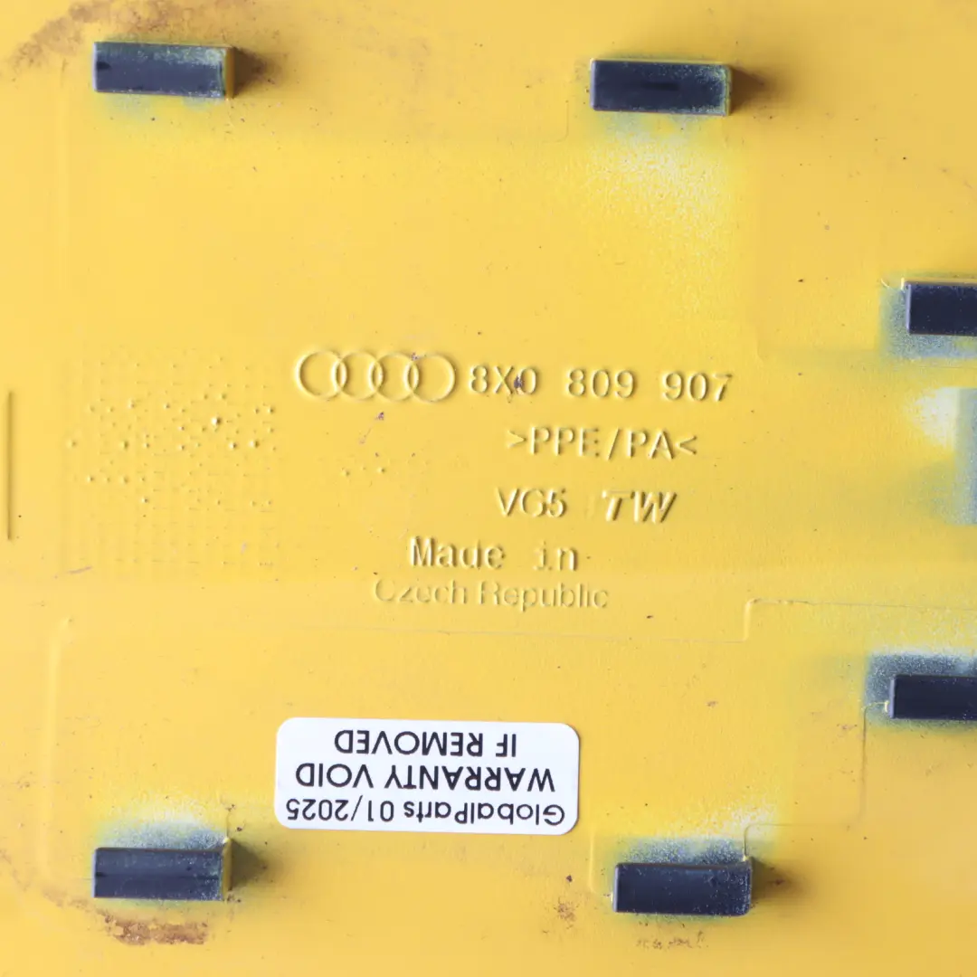 Fill In Flap Cap Cover Nano Vegas Yellow - Z1A to Audi A1 8X Fuel with Part number 8X0809907 Audi A1 8X Fuel Fill In Flap Cap Cover Nano Vegas Yellow - Z1A - SKU 8X0809907-VEY - Part number 8X0809907