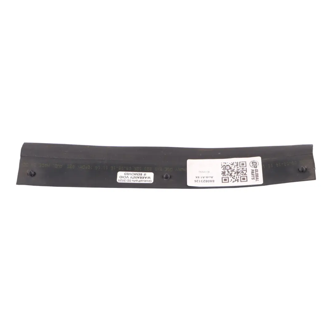 Audi A1 8X Junta de goma para capó delantero - SKU 8X0823126 - Número de pieza 8X0823126