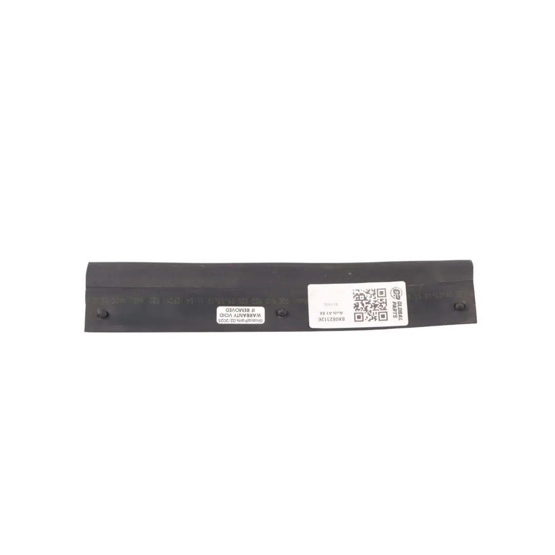 Audi A1 8X Front Hood Bonnet Strip Rubber Engine Gasket Seal - SKU 8X0823126 - Part number 8X0823126