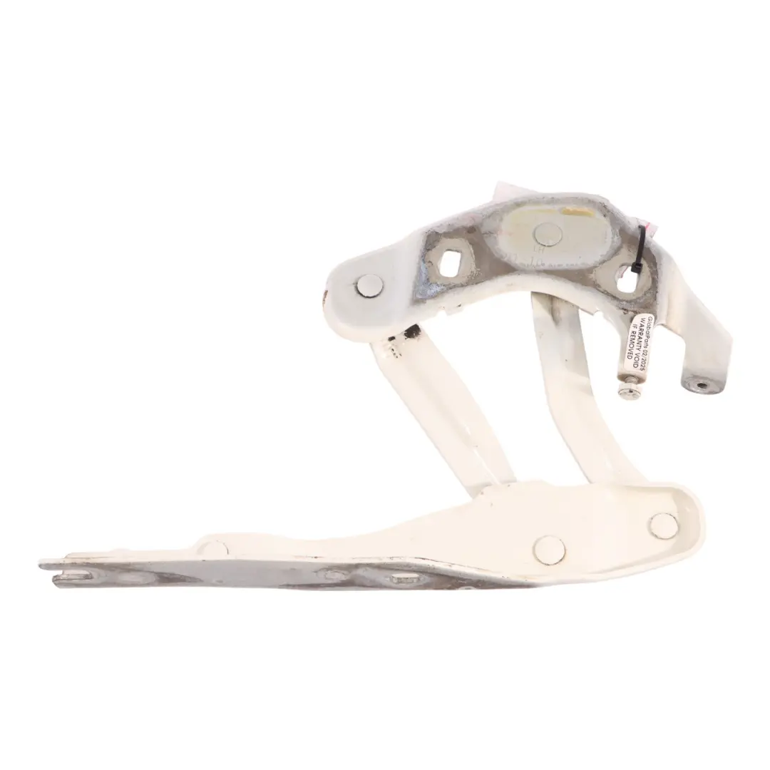 Hauben Scharnier Links Amalfi Weiß - Y9K für Audi A1 8X Motor mit Teilenummer 8X0823301A Audi A1 8X Motor Hauben Scharnier Links Amalfi Weiß - Y9K - SKU 8X0823301A-AWH - Teilenummer 8X0823301A