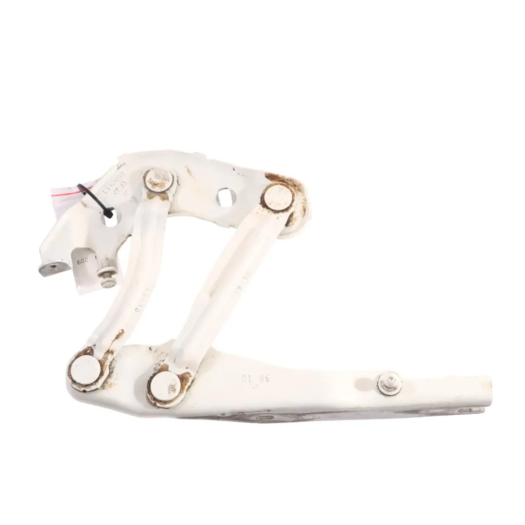 Audi A1 8X Bonnet Hood Hinge Left N/S Amalfi White - Y9K - SKU 8X0823301A-AWH - Part number 8X0823301A
