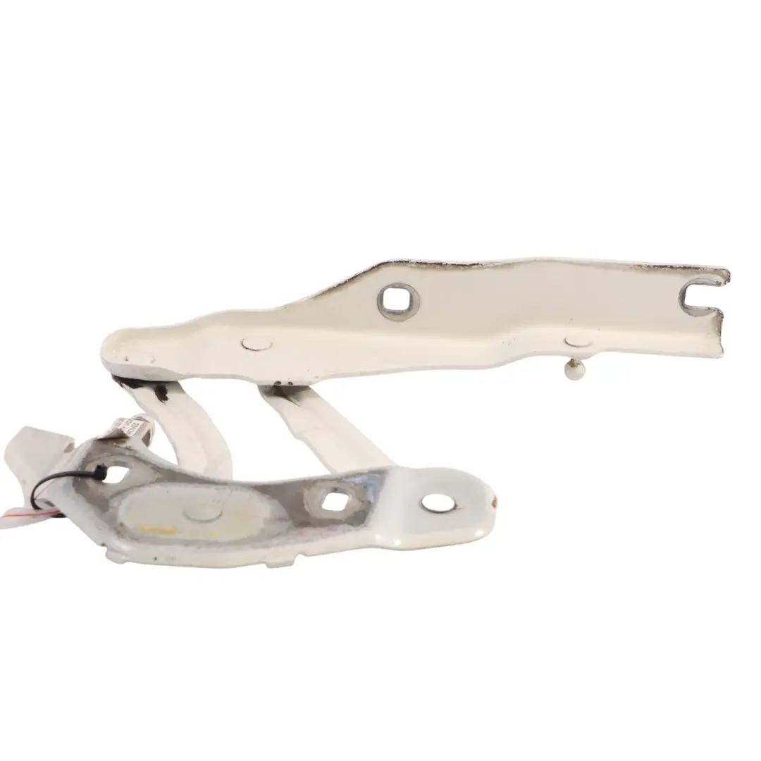 Audi A1 8X Bonnet Hood Hinge Left N/S Amalfi White - Y9K - SKU 8X0823301A-AWH - Part number 8X0823301A