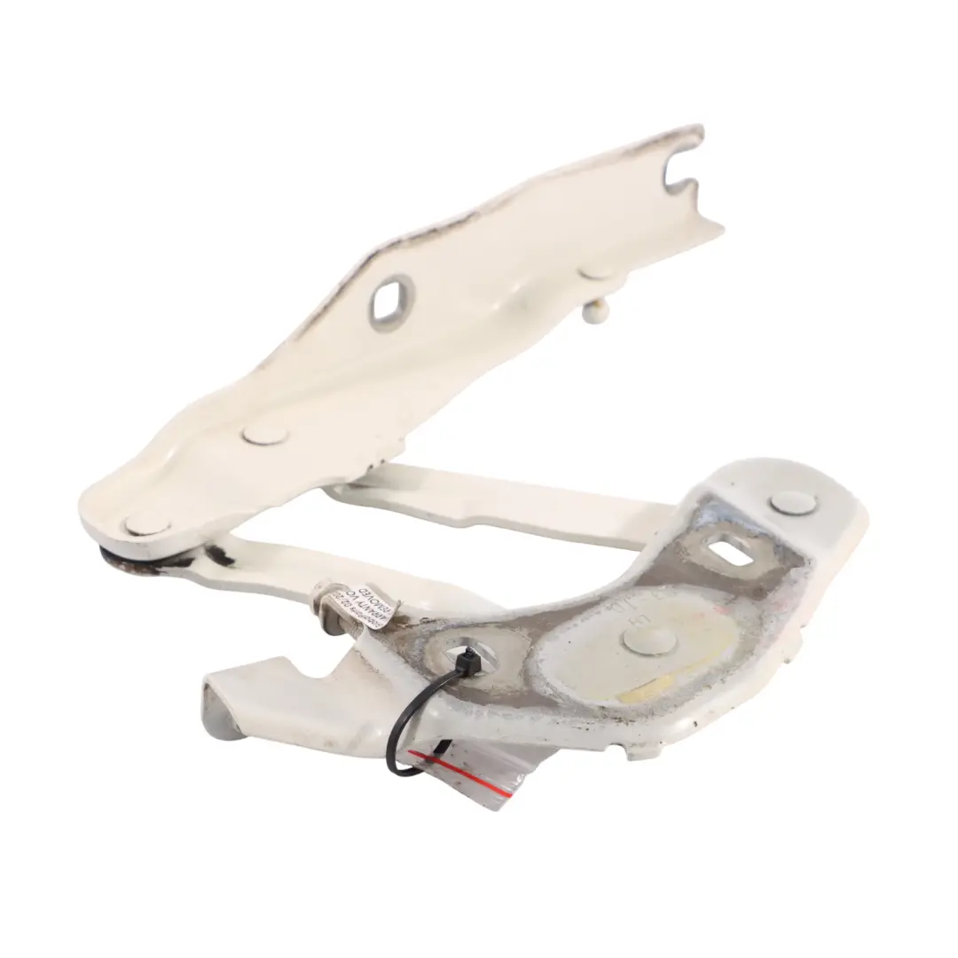 Audi A1 8X Bonnet Hood Hinge Left N/S Amalfi White - Y9K - SKU 8X0823301A-AWH - Part number 8X0823301A