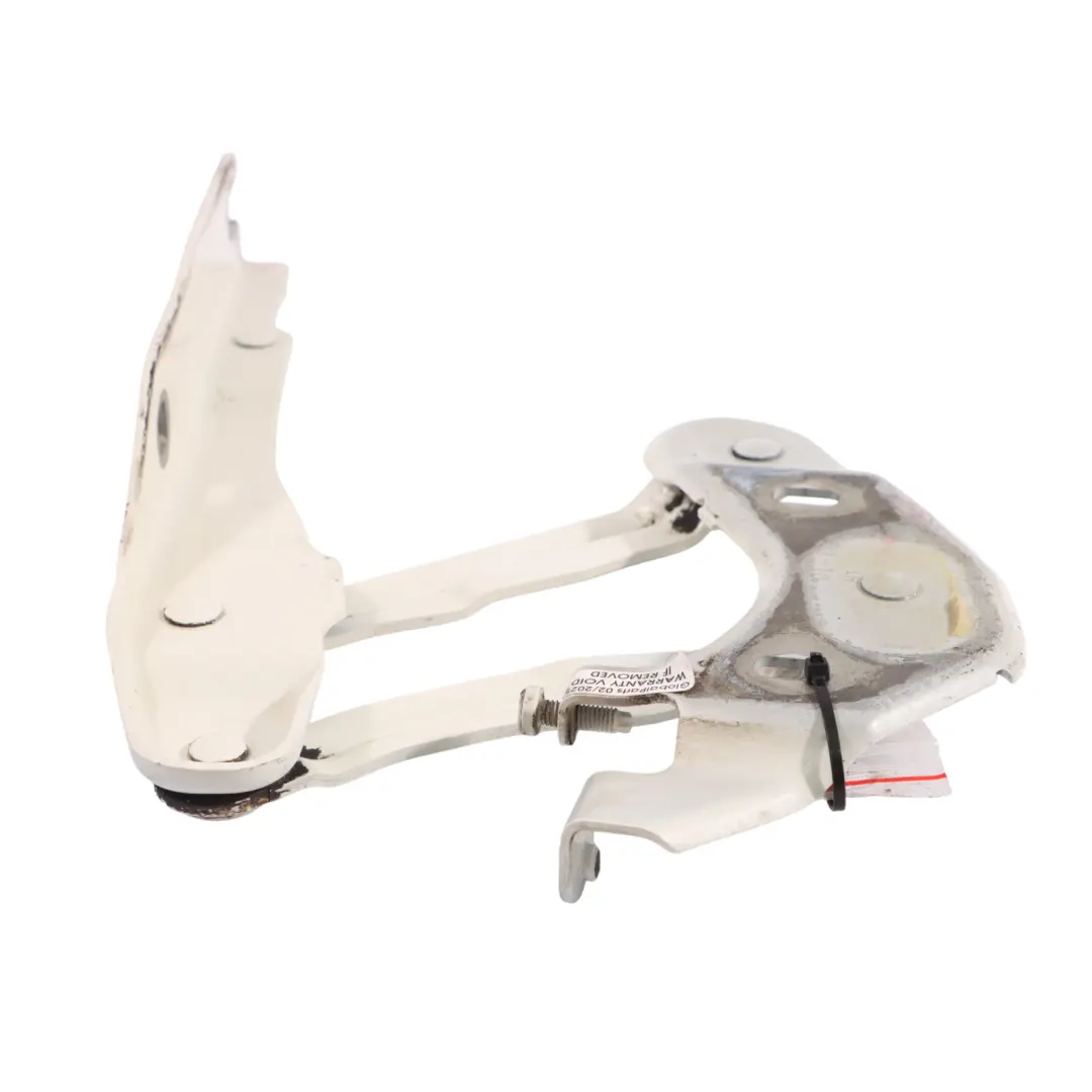 Audi A1 8X Bonnet Hood Hinge Left N/S Amalfi White - Y9K - SKU 8X0823301A-AWH - Part number 8X0823301A