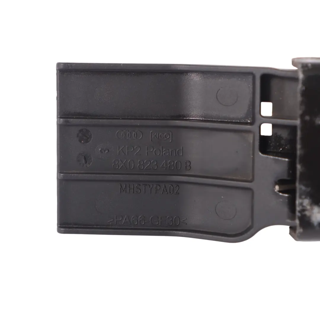 Vorne Haube Verriegelung Entriegelungs Griff Fanghaken für Audi A1 8X mit Teilenummer 8X0823480B Audi A1 8X Vorne Haube Verriegelung Entriegelungs Griff Fanghaken - SKU 8X0823480B - Teilenummer 8X0823480B