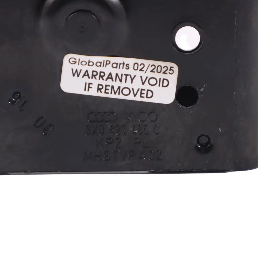 Audi A1 8X Hood Bonnet Engine Release Catch Latch Lock Front - SKU 8X0823485C - Part number 8X0823485C