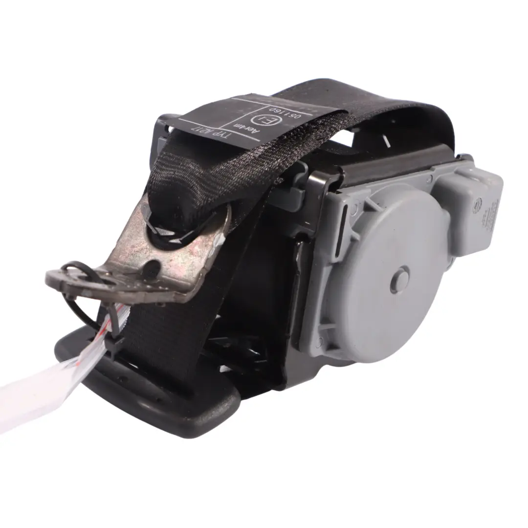 Audi A1 8X Seatbelt Rear Left Right N/O/S Black - SKU 8X0857805 - Part number 8X0857805