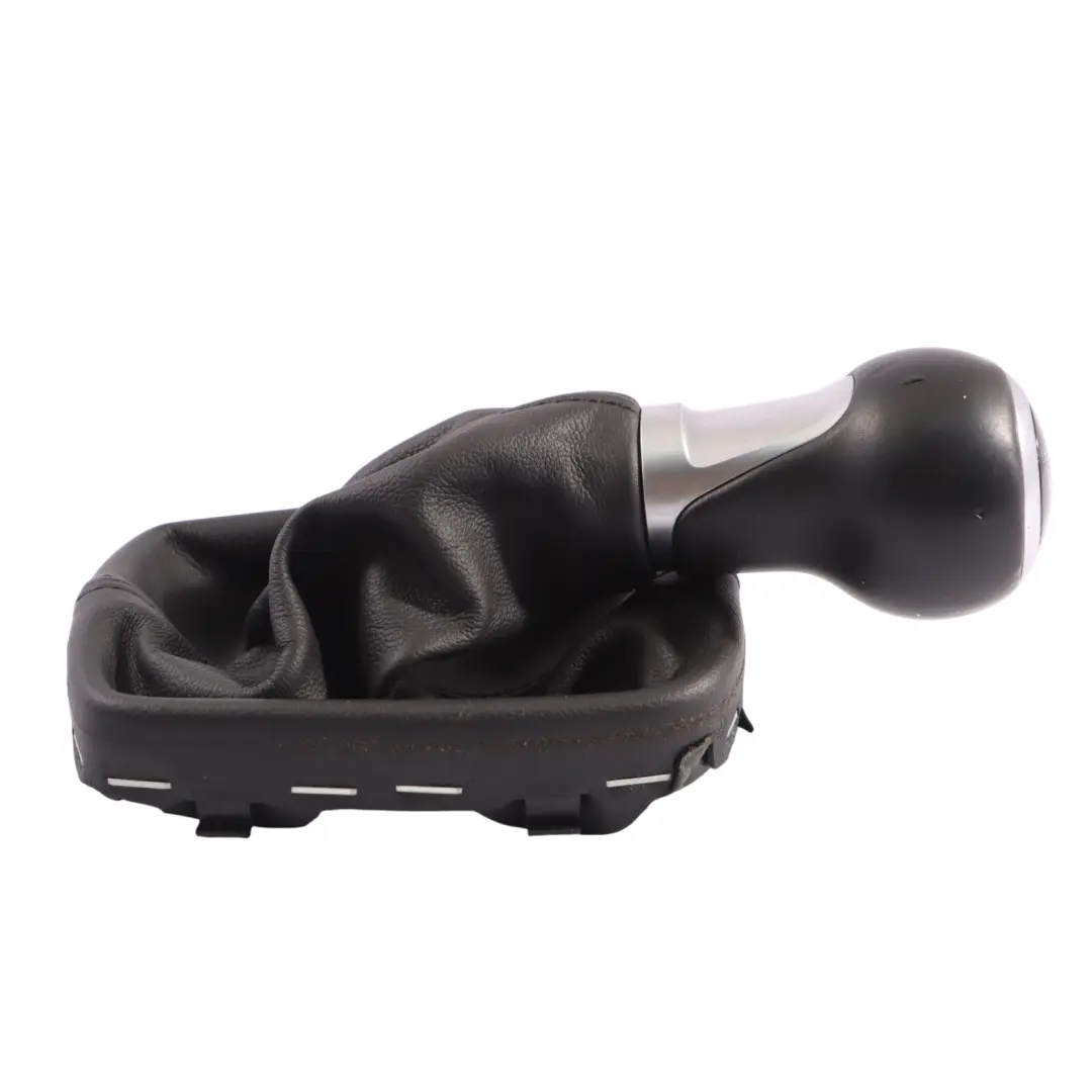 Audi A1 8X Schalt Getriebe Wähl Hebel Knopf Leder Schwarz - SKU 8X0863278A - Teilenummer 8X0863278A