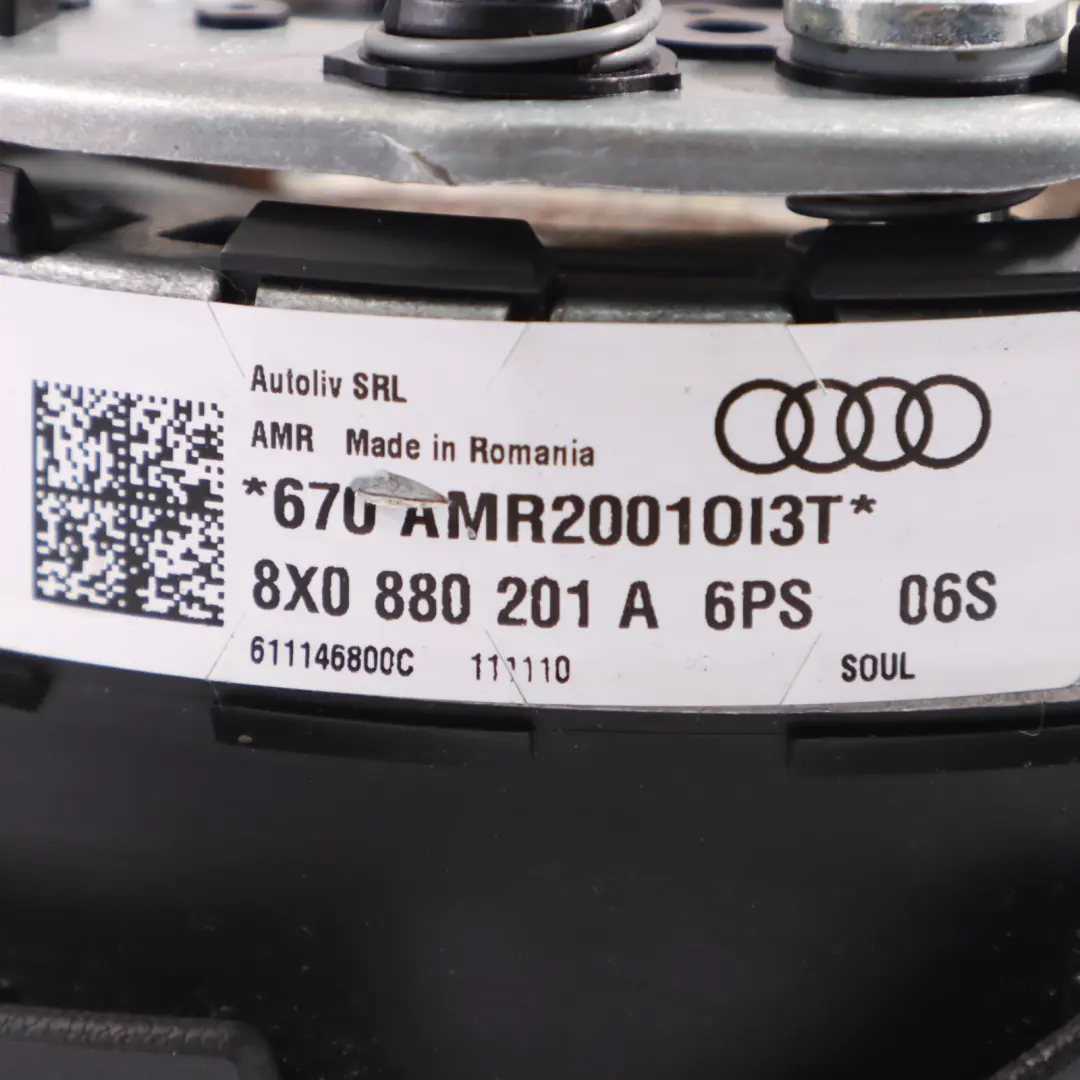  Módulo De Aire Del Lado Del Conductor Del Volante Audi A1 8X - SKU 8X0880201A - Número de pieza 8X0880201A