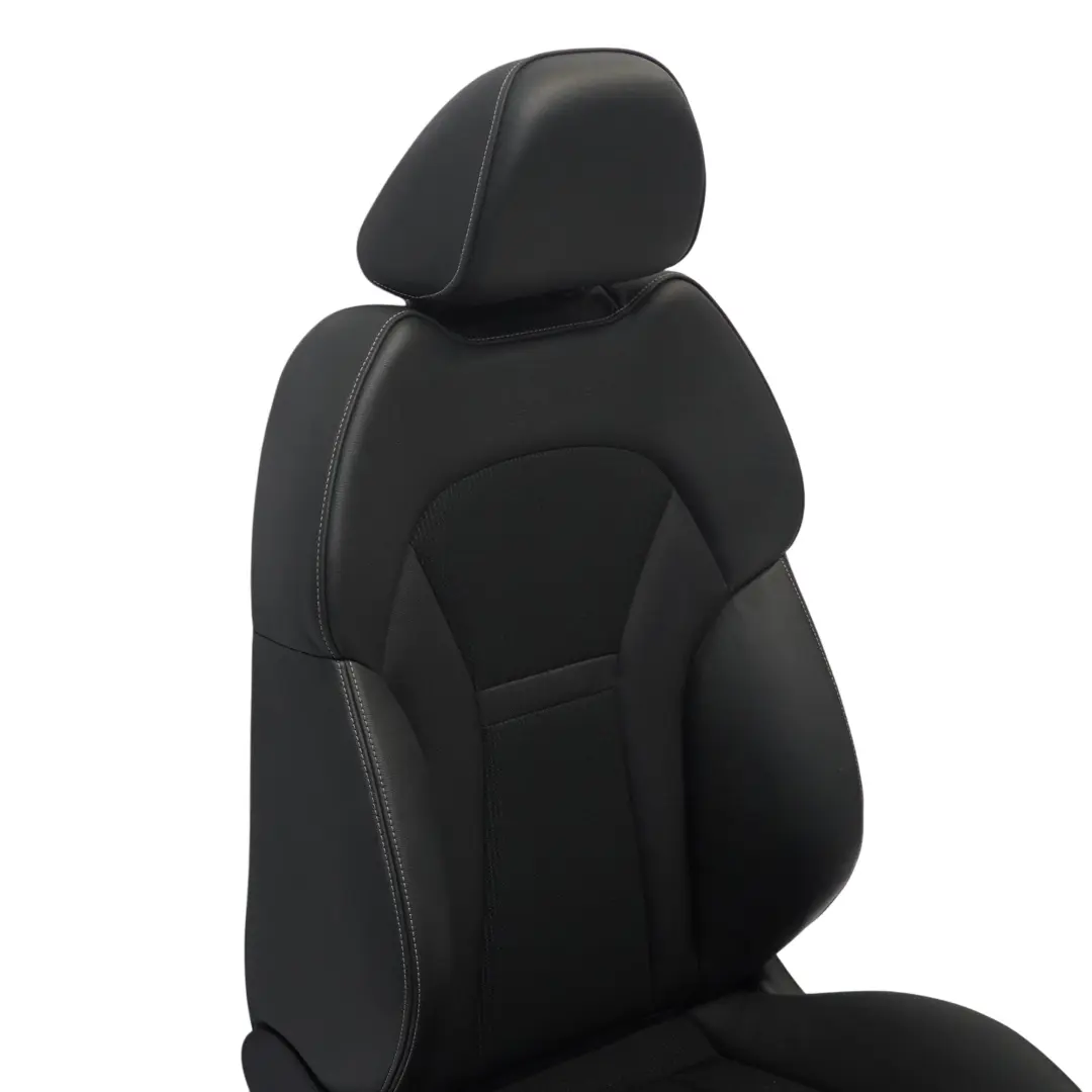 Audi A1 8X 3 Drzwi Fotel Sport Lewy Przód Pół Skóra Czarno Srebrny - SKU 8X0881805AB-1 - Numer Części 8X0881805AB