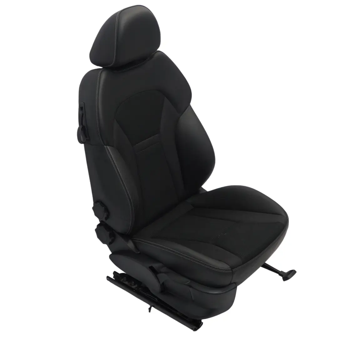 Audi A1 8X 3 Door Sport Seat Front Right O/S Interior Half Leather Soul Silver - SKU 8X0881806AB-2 - Part number 8X0881806AB