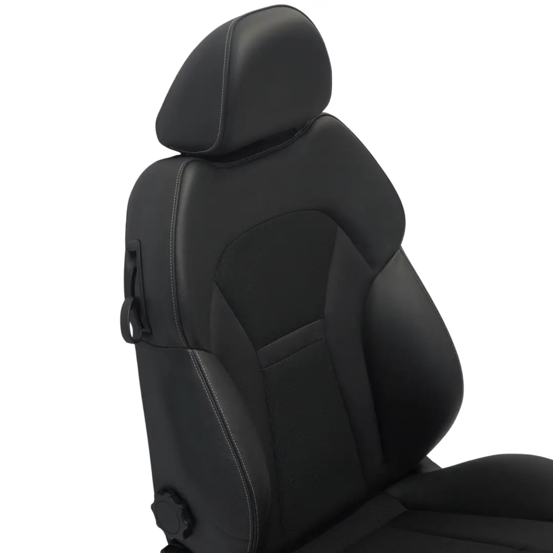 Audi A1 8X 3 Door Sport Seat Front Right O/S Interior Half Leather Soul Silver - SKU 8X0881806AB-2 - Part number 8X0881806AB