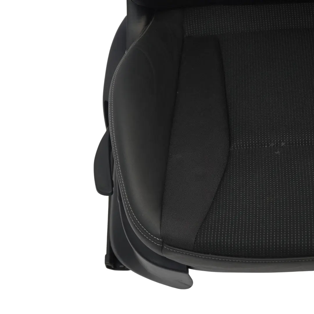 Audi A1 8X 3 Door Sport Seat Front Right O/S Interior Half Leather Soul Silver - SKU 8X0881806AB-2 - Part number 8X0881806AB