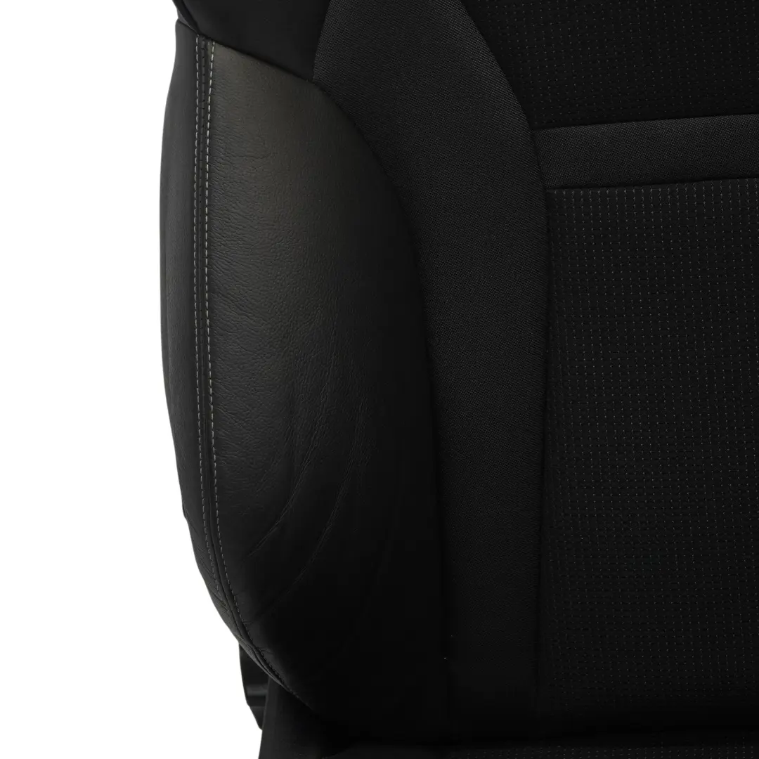 Audi A1 8X 3 Portes Siège Sport Avant Droit Intérieur Demi Cuir Soul Silver - SKU 8X0881806AB-2 - Numéro de pièce 8X0881806AB