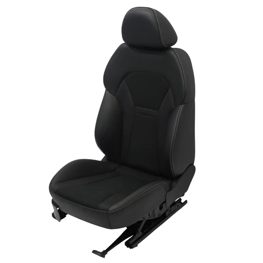 Audi A1 8X 3 Portes Siège Sport Avant Droit Intérieur Demi Cuir Soul Silver - SKU 8X0881806AB-2 - Numéro de pièce 8X0881806AB