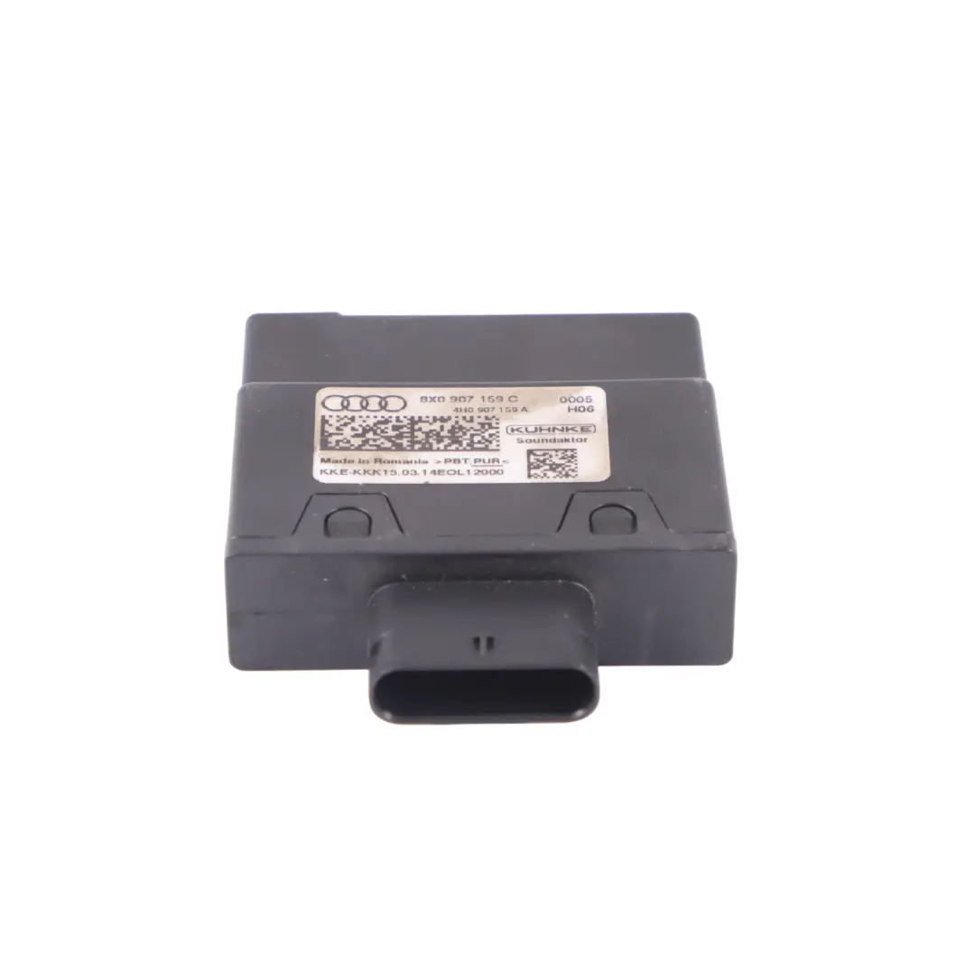 Audi A1 8X Module de commande d'actionneur de bruit d'impact - SKU 8X0907159C - Numéro de pièce 8X0907159C