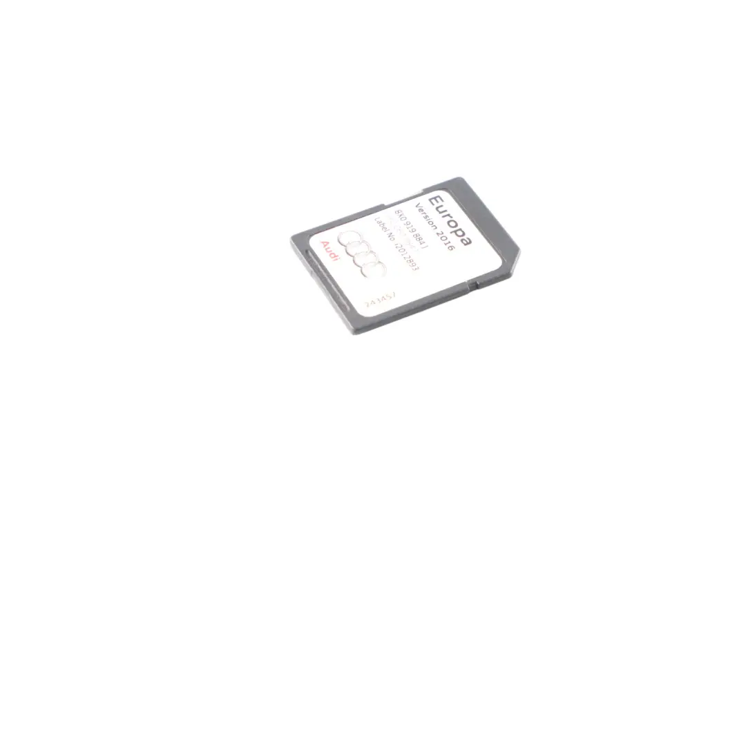 Audi Universal SD Card Map Pilot Navigation Europe 2016 - SKU 8X0919884J - Part number 8X0919884J