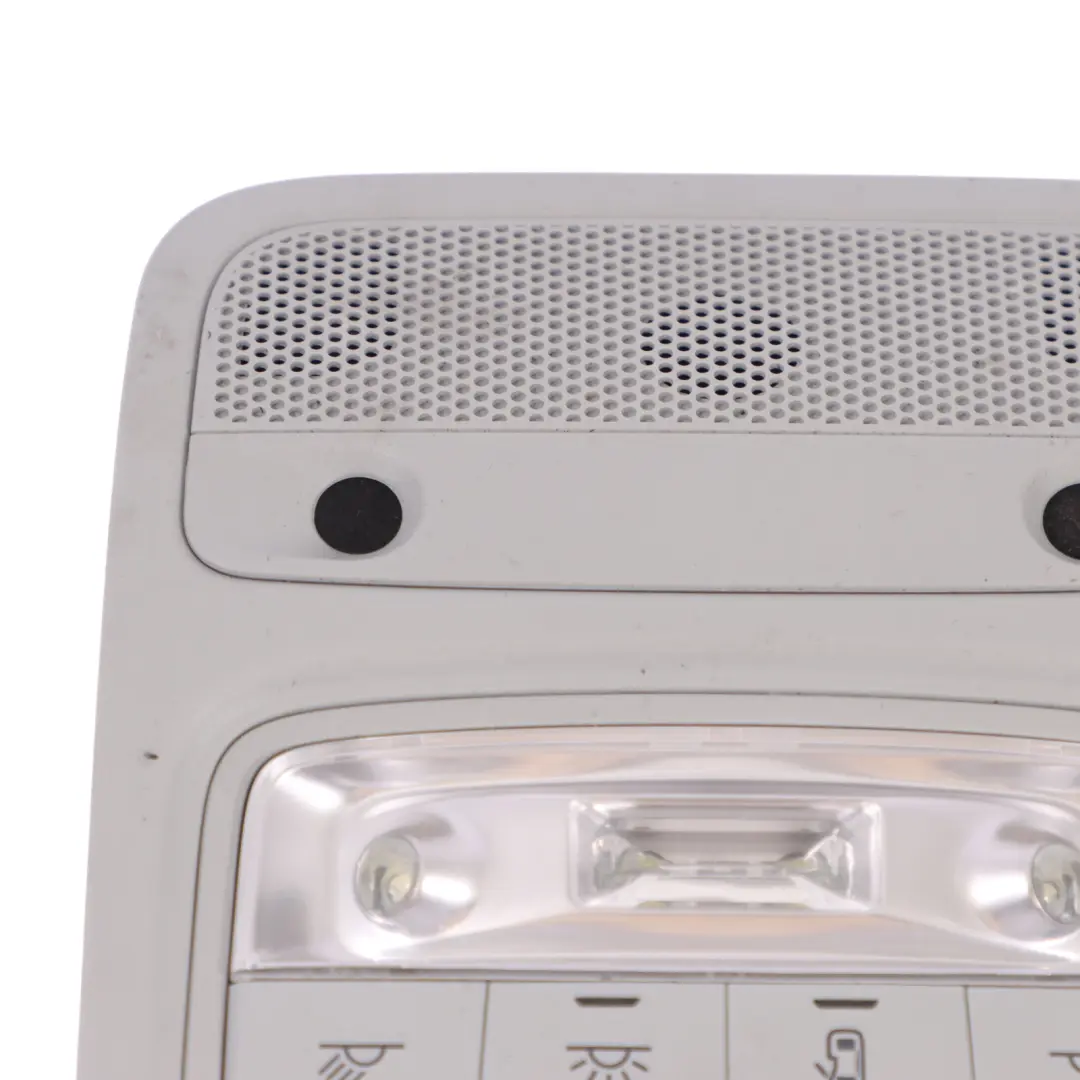 Audi A1 8X Interior Roof Reading Light Lamp Control Grey - SKU 8X0947135AH - Part number 8X0947135AH