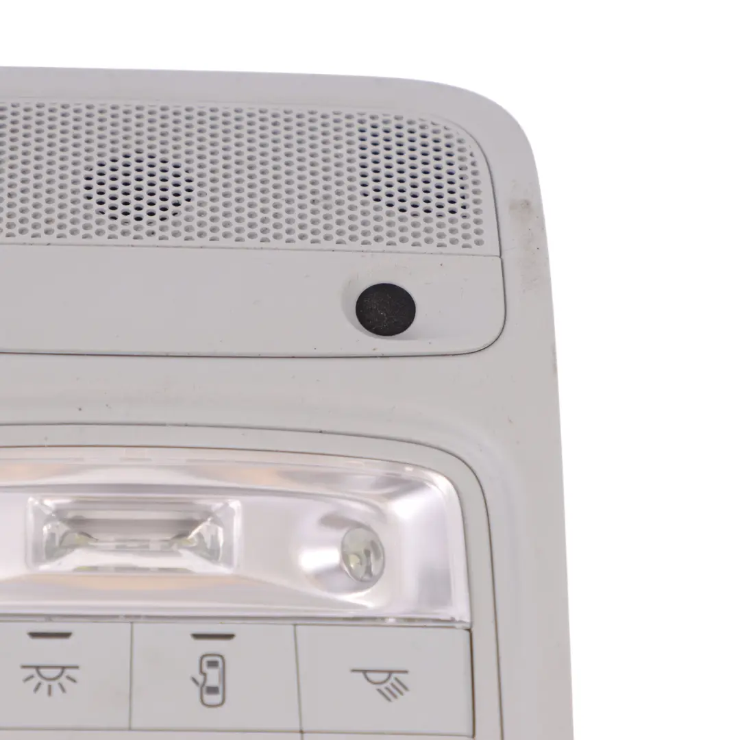 Audi A1 8X Interior Roof Reading Light Lamp Control Grey - SKU 8X0947135AH - Part number 8X0947135AH