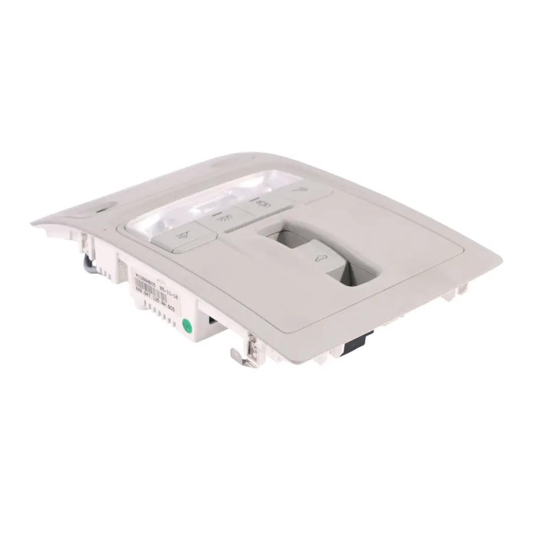 Audi A1 8X Interior Roof Reading Light Lamp Control Grey - SKU 8X0947135AH - Part number 8X0947135AH