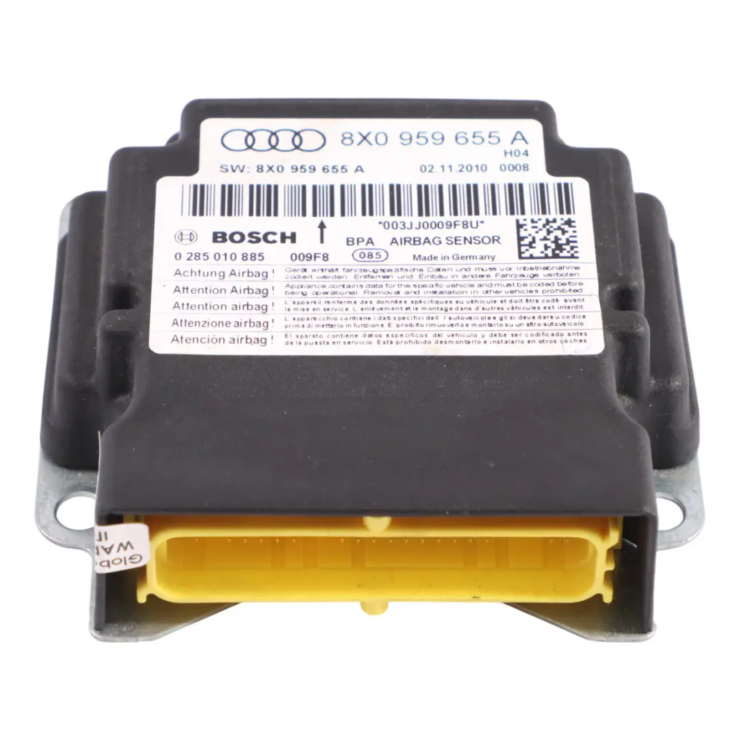 Audi A1 8X Air Module Sensor Control Unit Module - SKU 8X0959655A - Part number 8X0959655A