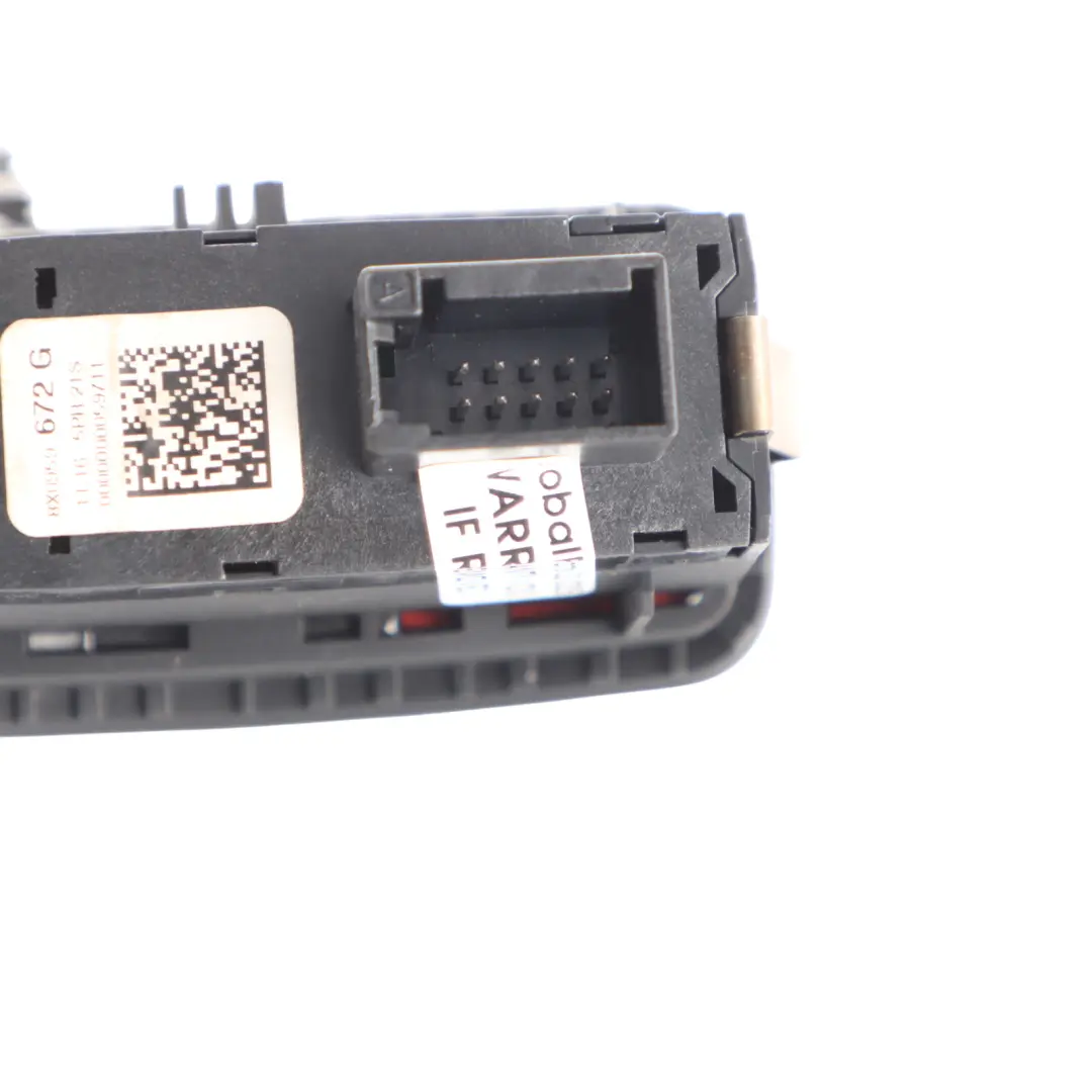 Audi A1 8X Dashboard Start Stop Hazard Triangle Switch Button Panel - SKU 8X0959672G - Part number 8X0959672G