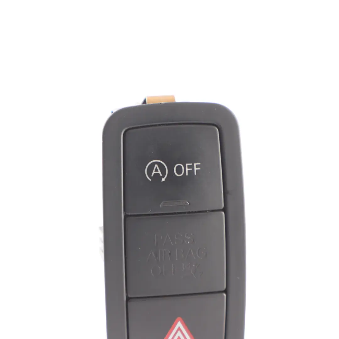 Dashboard Start Stop Hazard Triangle Switch Button Panel to Audi A1 8X with Part number 8X0959672G Audi A1 8X Dashboard Start Stop Hazard Triangle Switch Button Panel - SKU 8X0959672G - Part number 8X0959672G