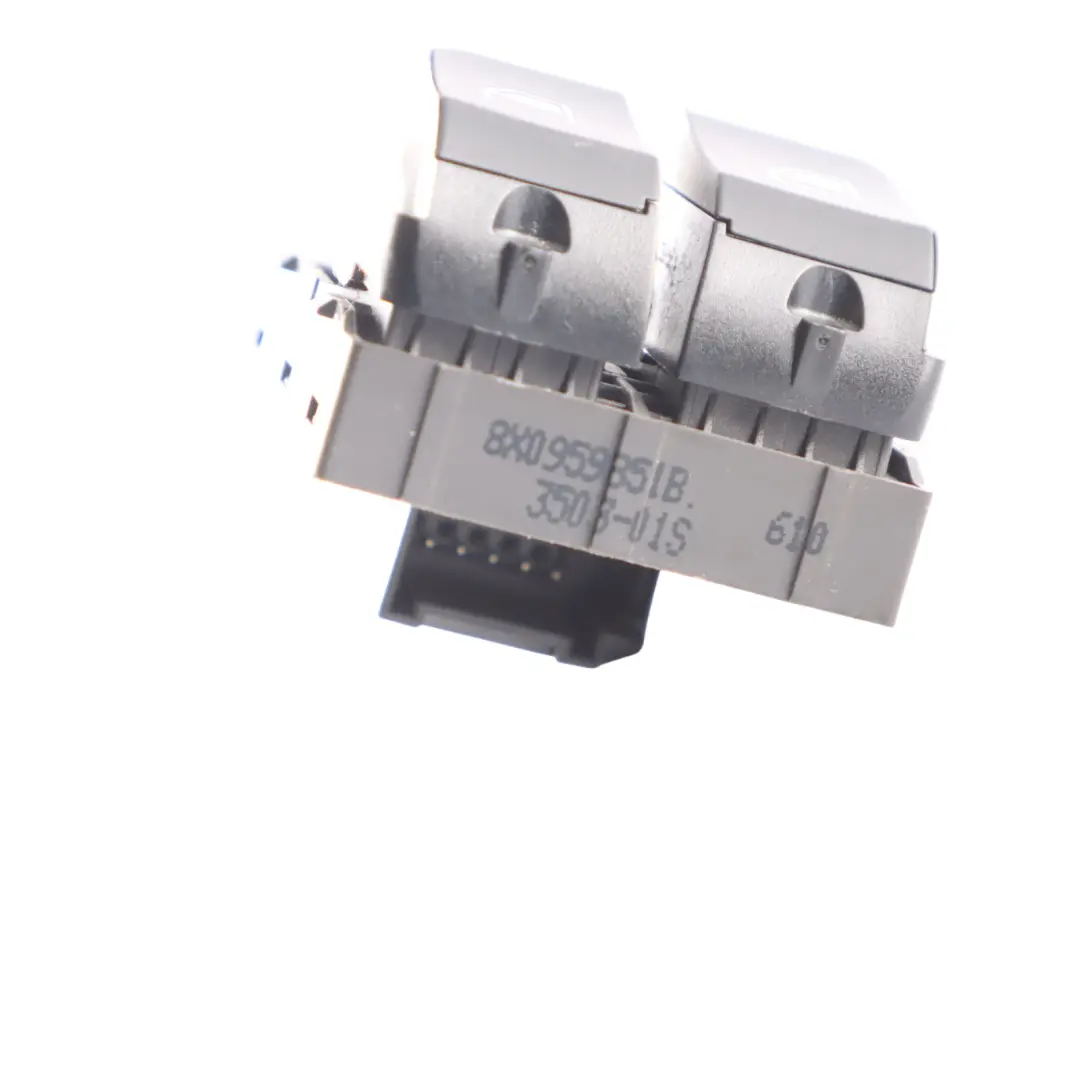 Audi A1 S1 8X Bouton Commande Vitre Électrique Côté Conducteur - SKU 8X0959851B - Numéro de pièce 8X0959851B
