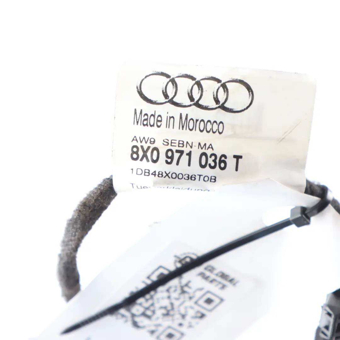 Audi A1 8X Front Door Card Wiring Harness Loom Cable Left N/S - SKU 8X0971036T - Part number 8X0971036T