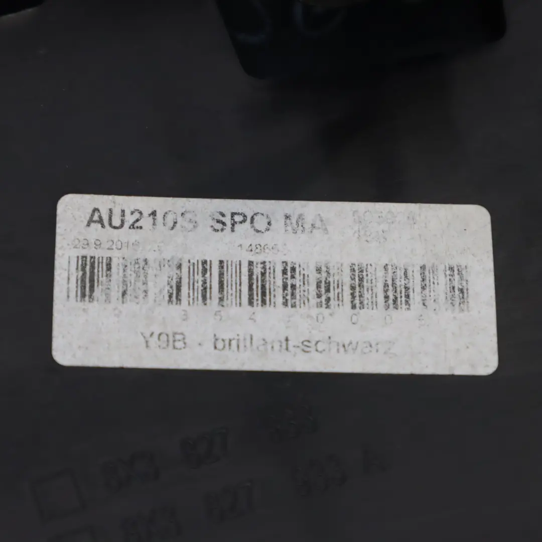 Audi A1 8X Spojler Dachu Lotka Klapy Bagażnika Czarna - SKU 8X3827933C-BBL - Numer Części 8X3827933C