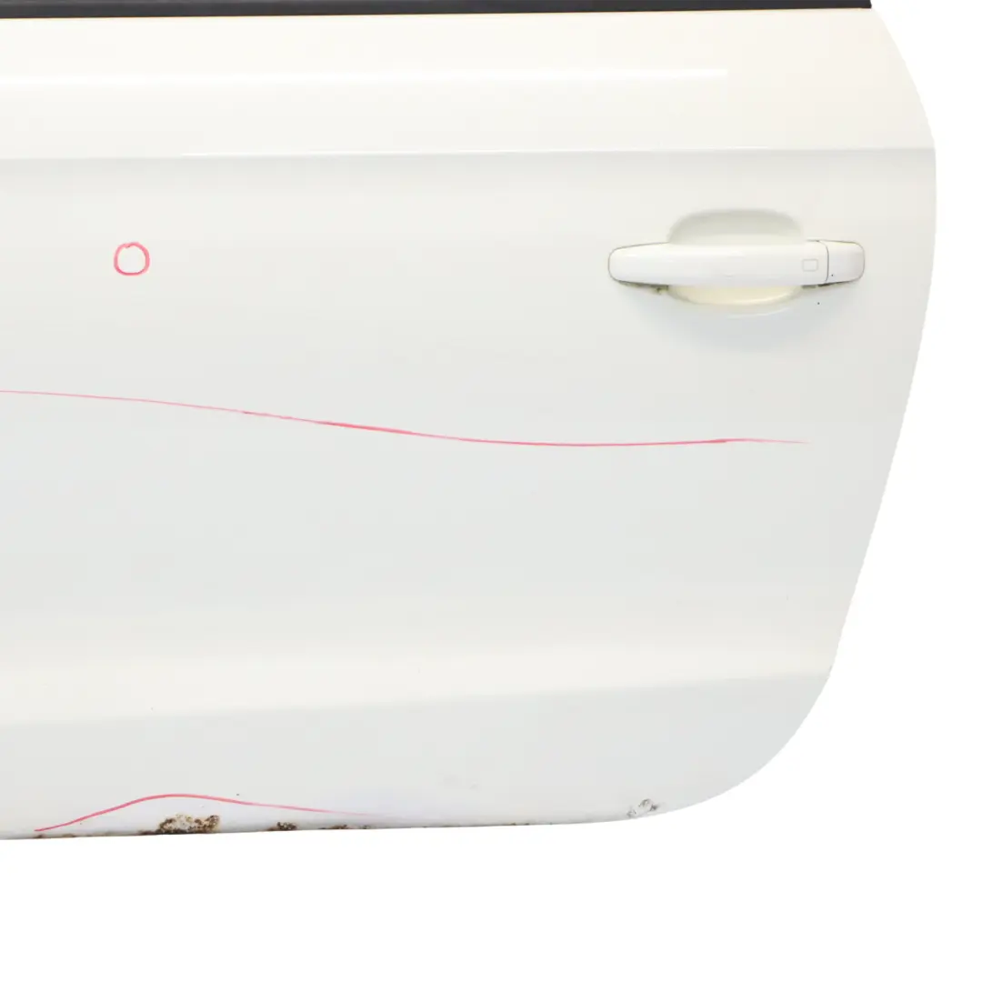 Audi A1 8X Porte Avant Gauche Blanc Amalfi White - Y9K - SKU 8X3831051B-AWH - Numéro de pièce 8X3831051B