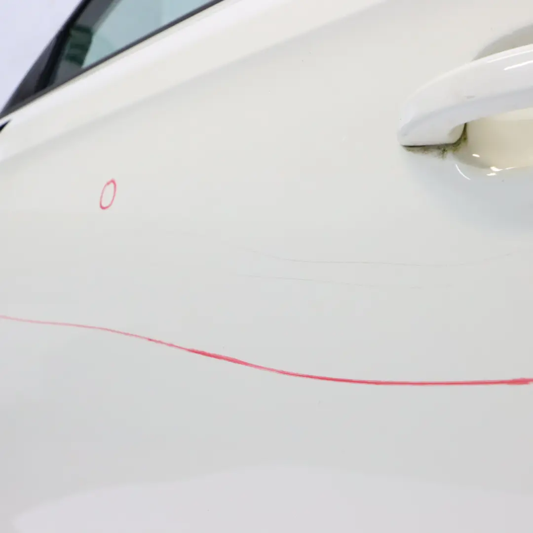 Audi A1 8X Porte Avant Gauche Blanc Amalfi White - Y9K - SKU 8X3831051B-AWH - Numéro de pièce 8X3831051B
