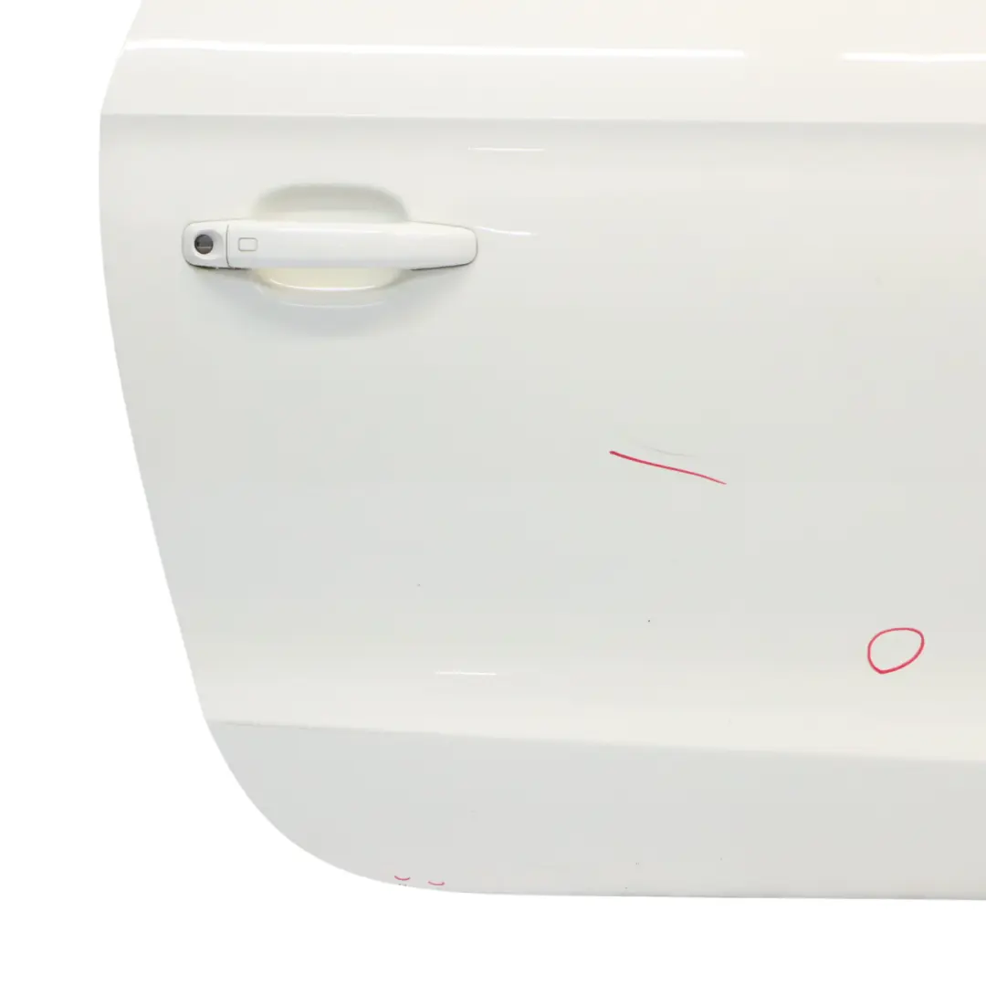 Audi A1 8X Panneau De Recouvrement De Porte Avant Droite Blanc Amalfi - Y9K - SKU 8X3831052B-AWH - Numéro de pièce 8X3831052B